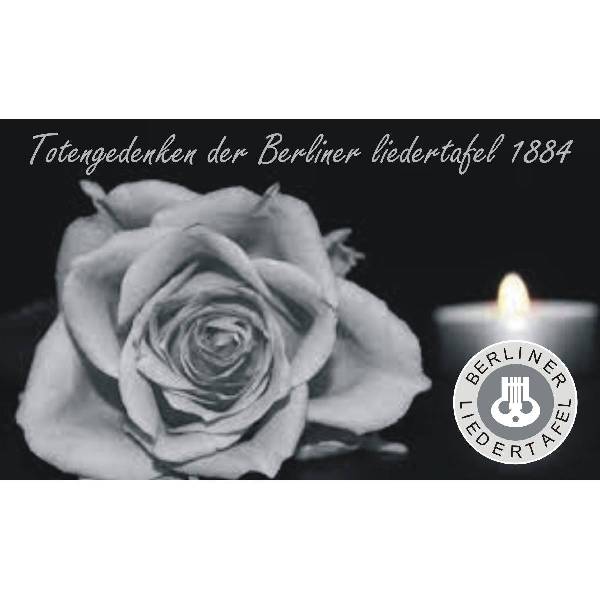 Totengedenken der Berliner Liedertafel